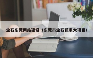 企石东莞网站建设（东莞市企石镇重大项目）